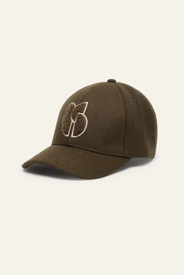 Front Pattern Cap Hugo Brown Women Baandsh Hats