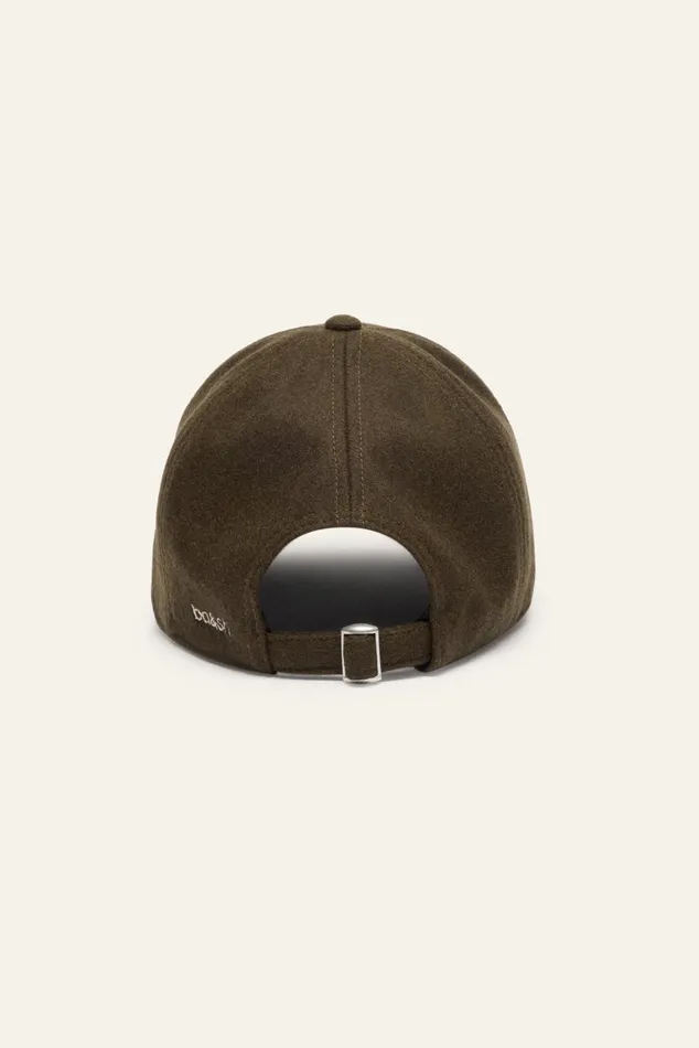 Front Pattern Cap Hugo Brown Women Baandsh Hats