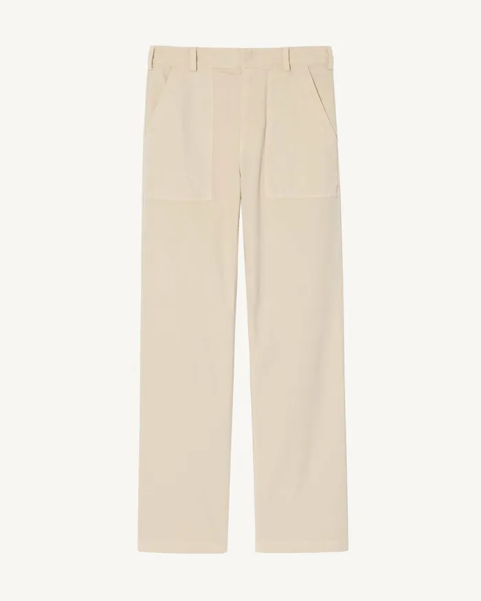 GABY PANT Bone Women Nili Lotan Pants and Shorts