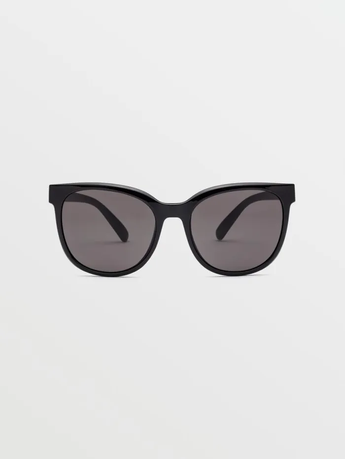Garden Sunglasses 8211 Gloss BlackGray MensWomens Volcom Sunglasses