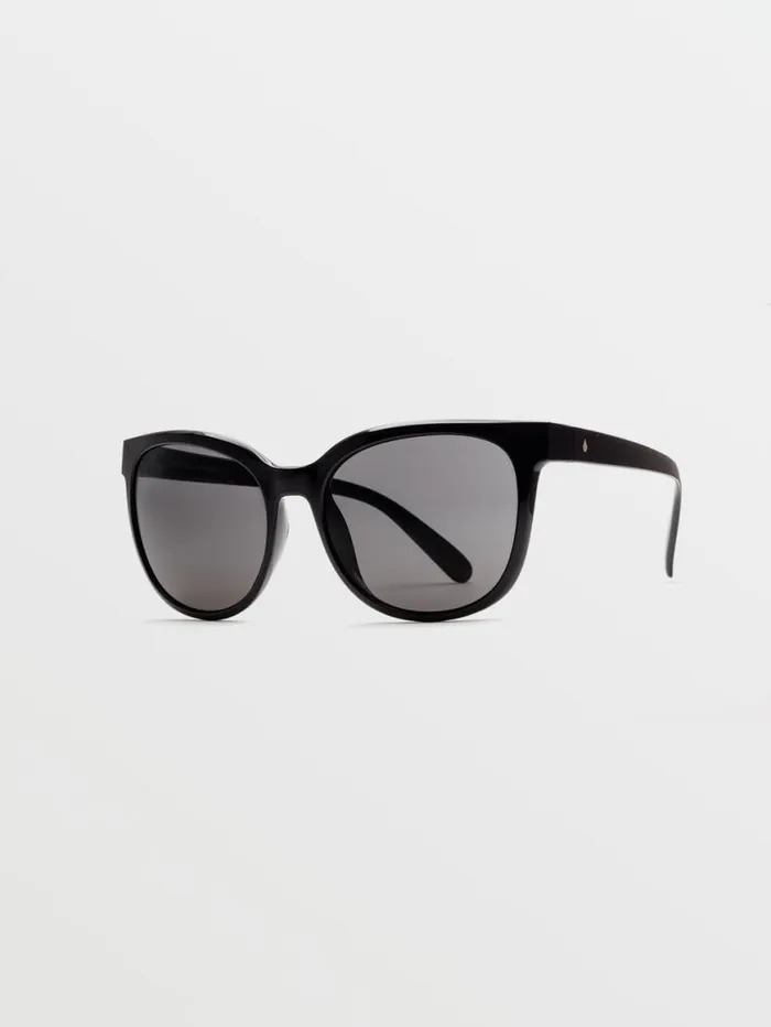 Garden Sunglasses 8211 Gloss BlackGray MensWomens Volcom Sunglasses