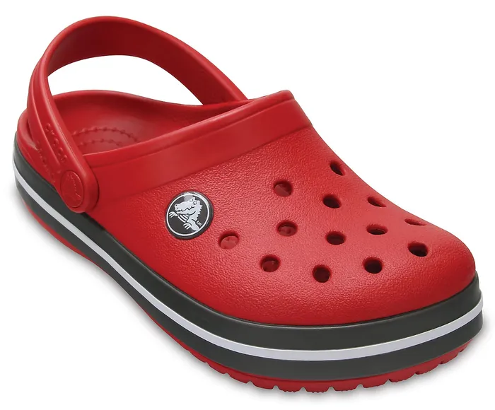 GirlsBoys Kids Crocband Clog Pepper Graphite Clogs Crocs