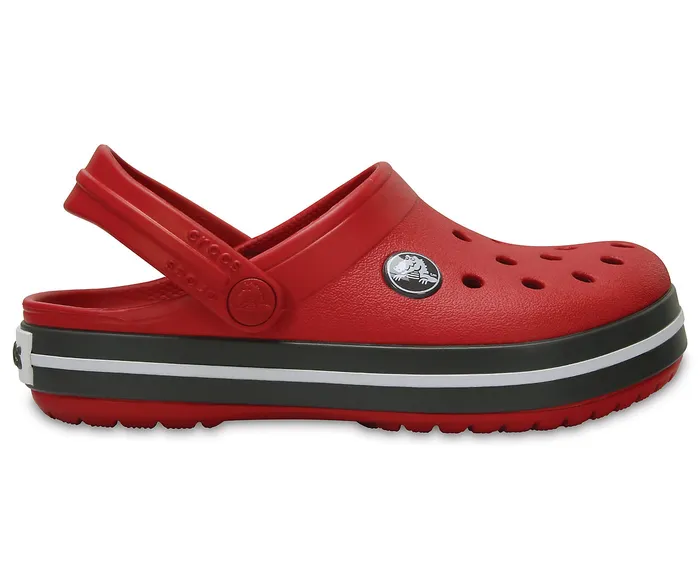 GirlsBoys Kids Crocband Clog Pepper Graphite Clogs Crocs