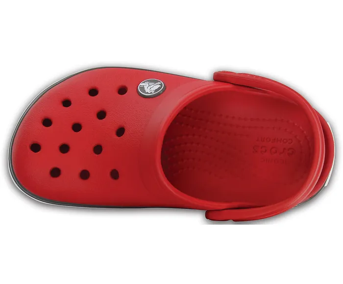 GirlsBoys Kids Crocband Clog Pepper Graphite Clogs Crocs