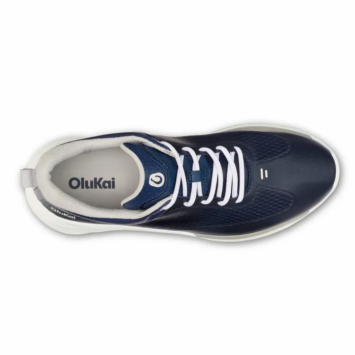 Golf Men Olukai Mkena Waterproof Golf Shoes 8211 Mood Indigo