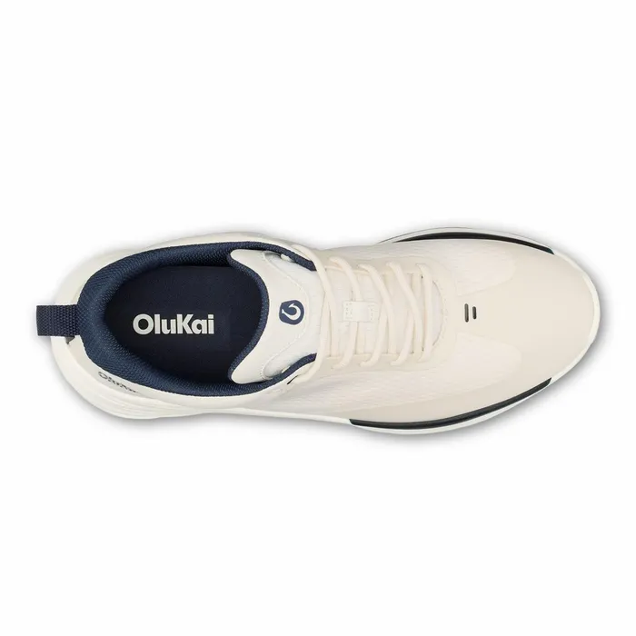 Golf Men Olukai Mkena Waterproof Golf Shoes 8211 White Sand