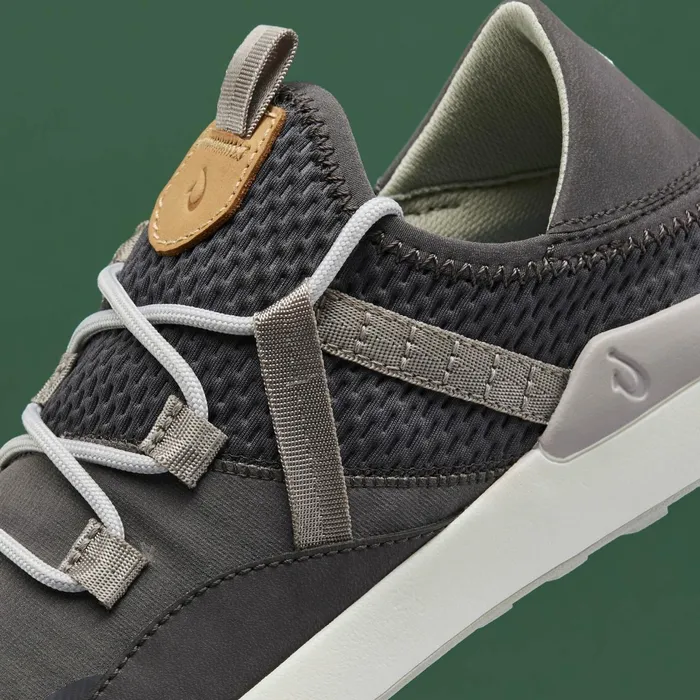 Golf Women Olukai Kawela Golf Shoes 8211 Pavement Mist Grey