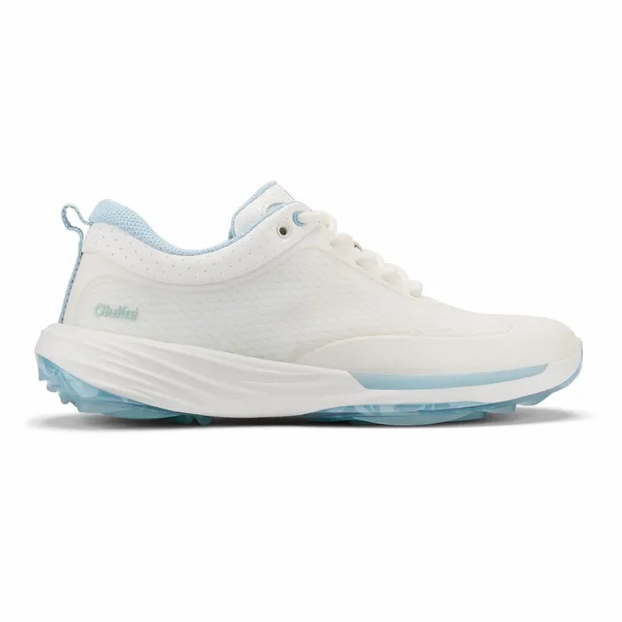 Golf Women Olukai Mkena Waterproof Golf Shoes 8211 Bright White