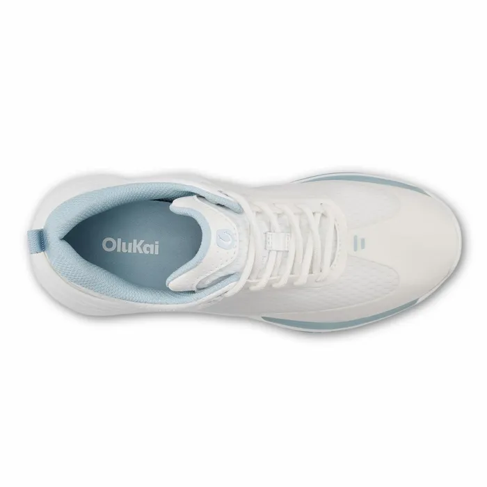 Golf Women Olukai Mkena Waterproof Golf Shoes 8211 Bright White