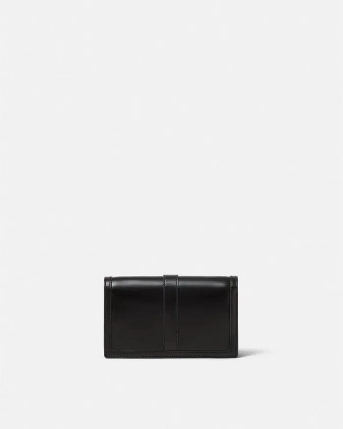 Greca Goddess Mini Bag Blackgold Women Versace Shoulder and Crossbody