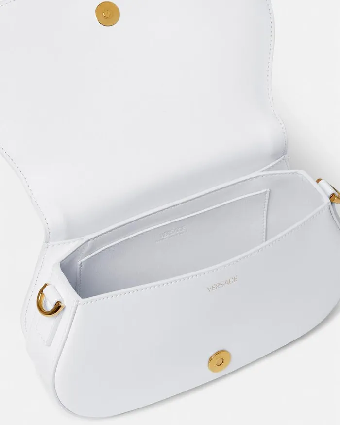 Greca Goddess Shoulder Bag White Women Versace Shoulder and Crossbody