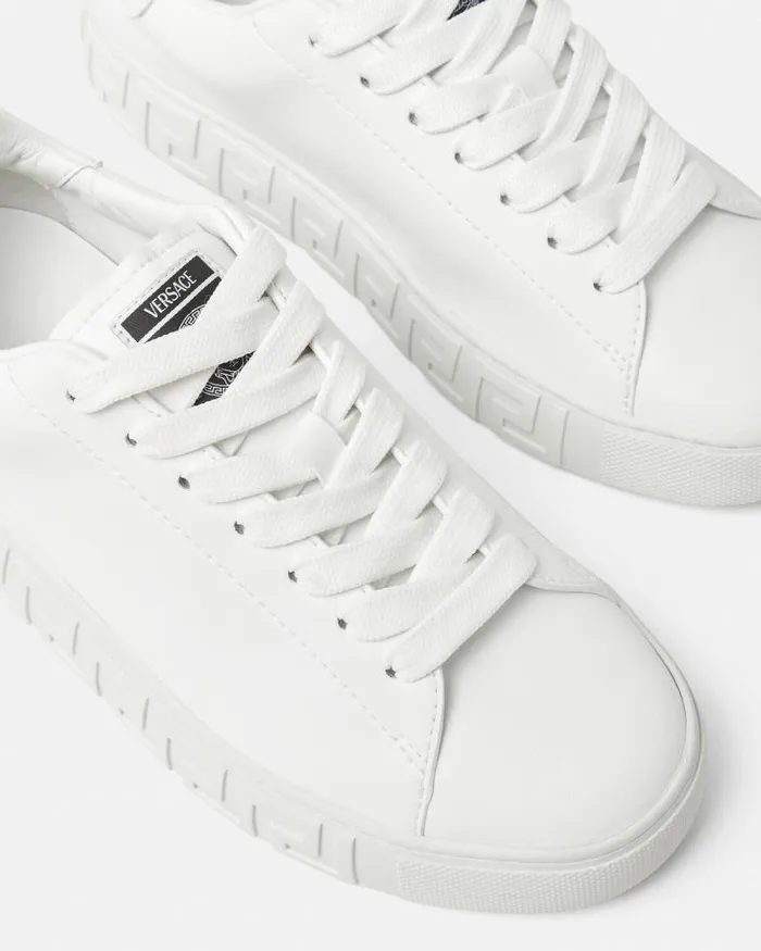Greca Sneakers White Women Versace Sneakers