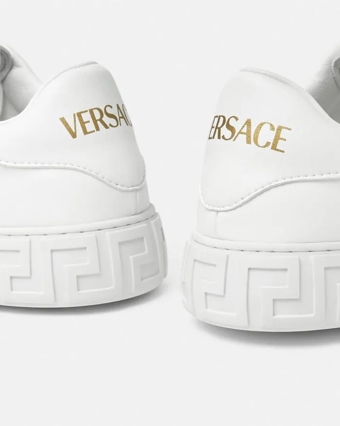 Greca Sneakers White Women Versace Sneakers