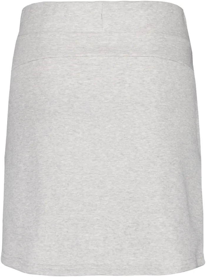 Hll Skirt Aluminum Melange Women Didriksons Skirts Hll Skirt Aluminum Melange Women Didriksons Skirts