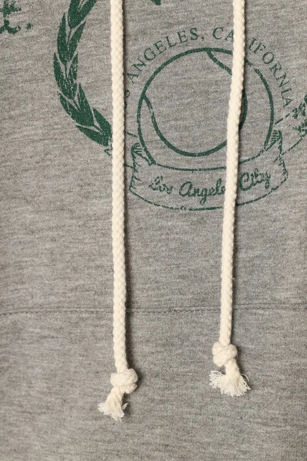 Hailey Tennis Sweatshirt Gray Women Loungewear Petal and Pup