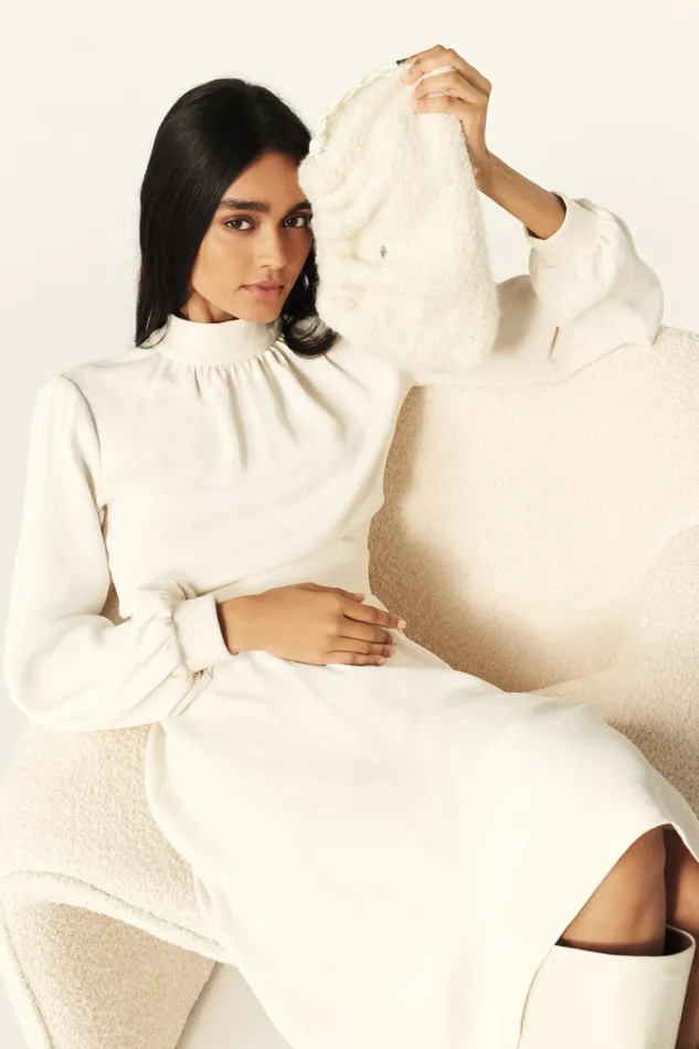 Handbag June OffWhite Women Baandsh Bags