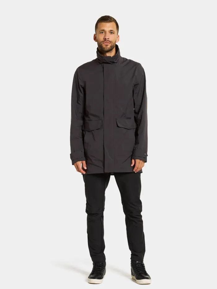 Harry Parka Black Men Didriksons Spring Jackets