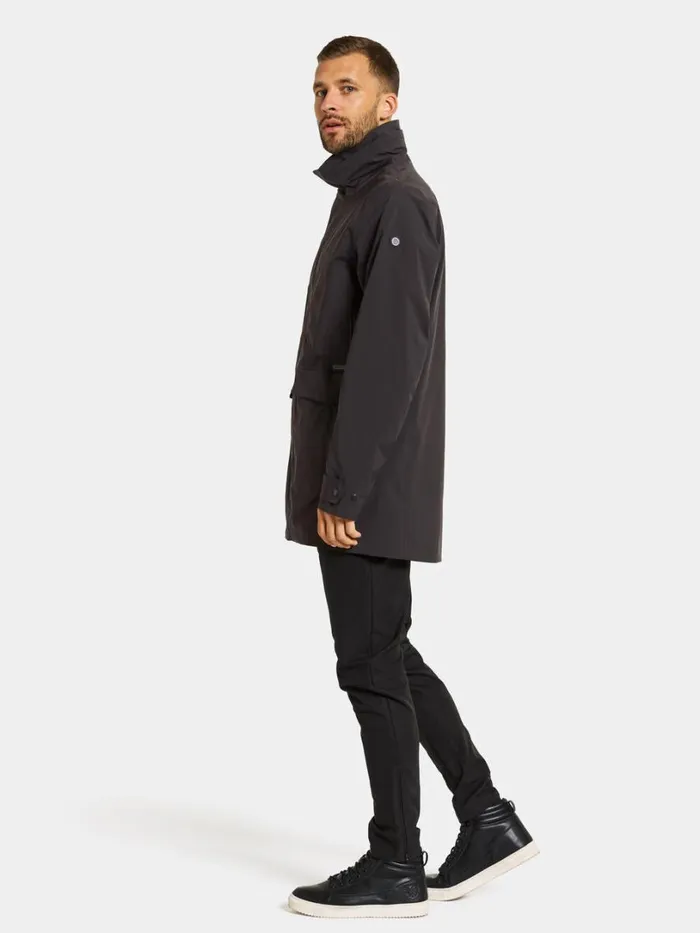 Harry Parka Black Men Didriksons Spring Jackets