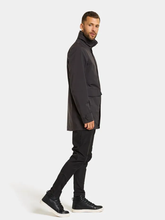 Harry Parka Black Men Didriksons Spring Jackets