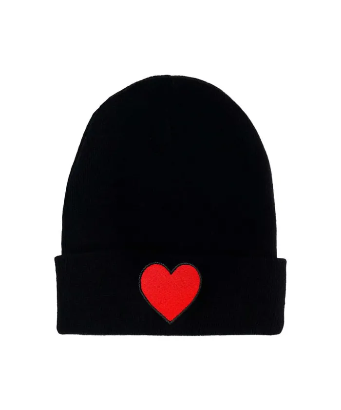 Heart Rib Beanie WomenMen Aviator Nation Beanies