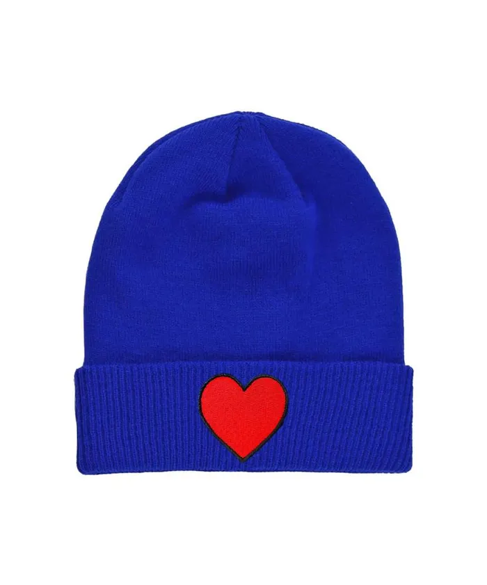 Heart Rib Beanie WomenMen Aviator Nation Beanies