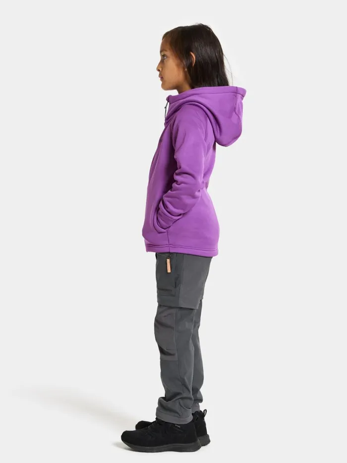 Hekto Kids039 Full Zip Tulip Purple Kids Didriksons Sweaters and Tshirts