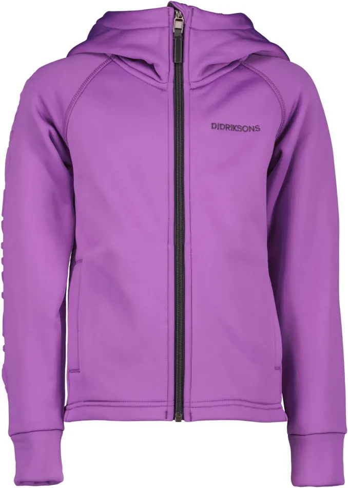 Hekto Kids039 Full Zip Tulip Purple Kids Didriksons Sweaters and Tshirts
