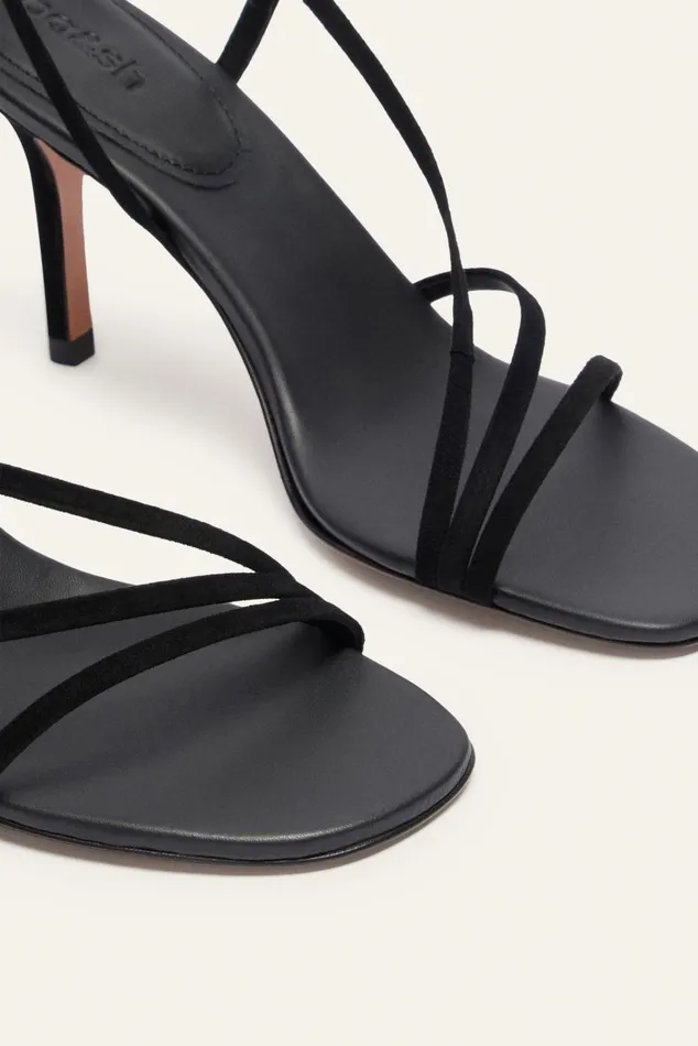 HighHeeled Sandals Ceryll Black Women Baandsh Shoes