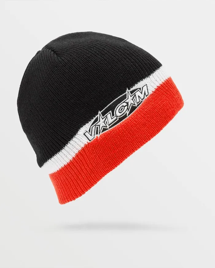 Hot Tune Beanie 8211 Black Mens Volcom Hats and Beanies