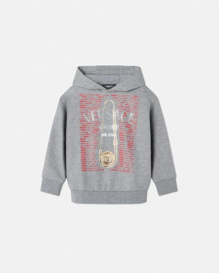House Of Versace Kids TShirt Gray Children Versace Clothing