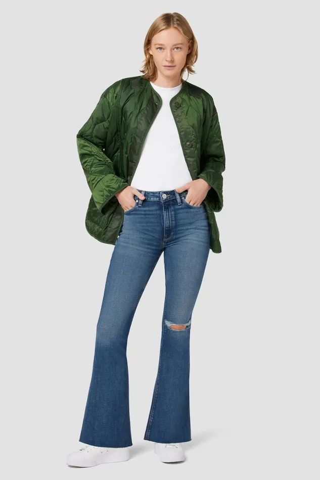 Hudson Jeans Flare Holly HighRise Flare Barefoot Jean Serene 8211 Women Hudson Jeans Flare Holly HighRise Flare Barefoot Jean Serene 8211 Women