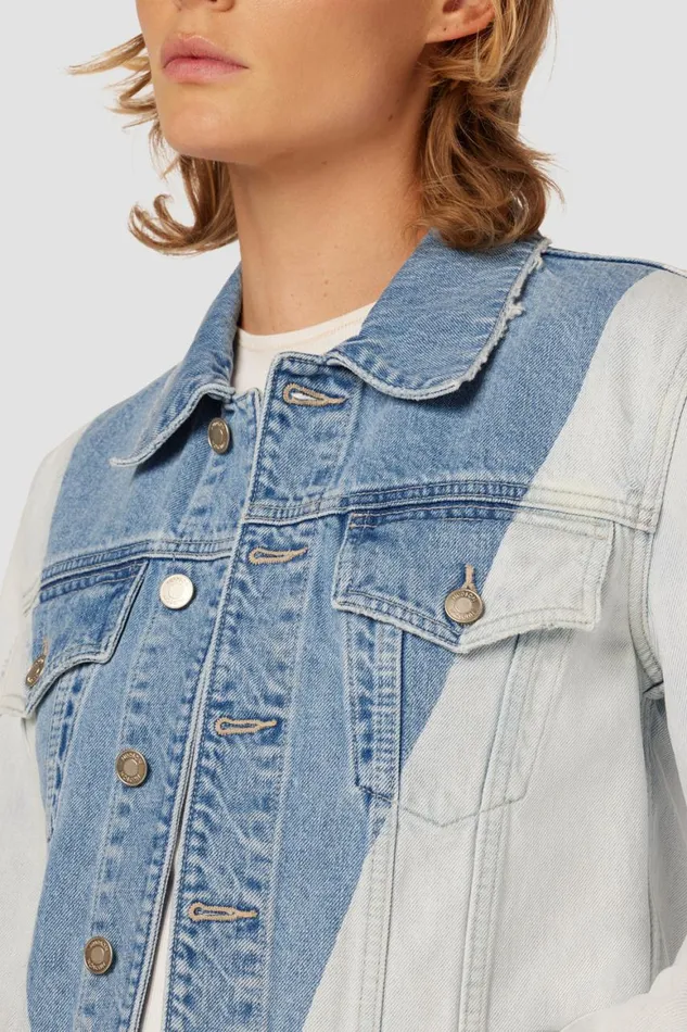 Hudson Jeans Jackets and Outerwear Gia Classic Trucker Jacket Extracted Triangle 8211 Women Hudson Jeans Jackets and Outerwear Gia Classic Trucker Jacket Extracted Triangle 8211 Women