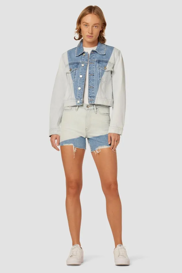 Hudson Jeans Jackets and Outerwear Gia Classic Trucker Jacket Extracted Triangle 8211 Women Hudson Jeans Jackets and Outerwear Gia Classic Trucker Jacket Extracted Triangle 8211 Women