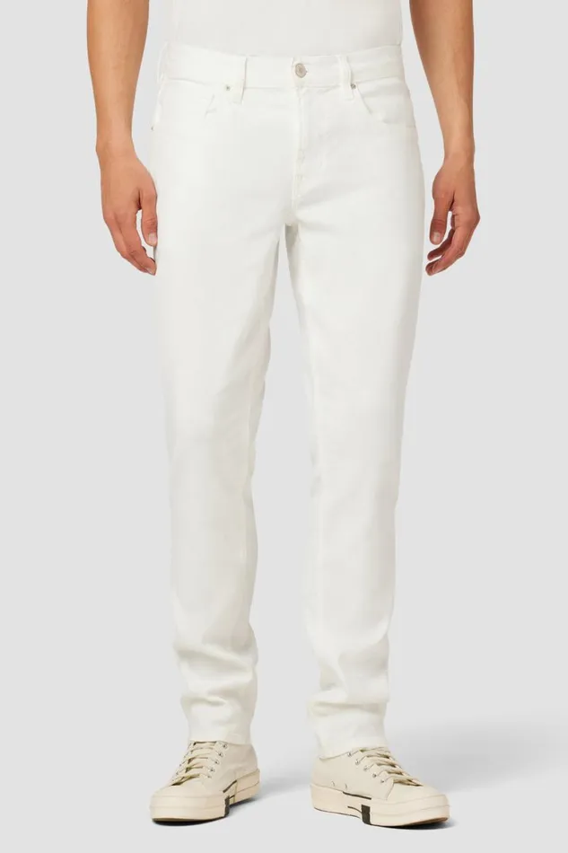 Hudson Jeans Pants Blake Slim Straight Twill Pant Snow 8211 Men