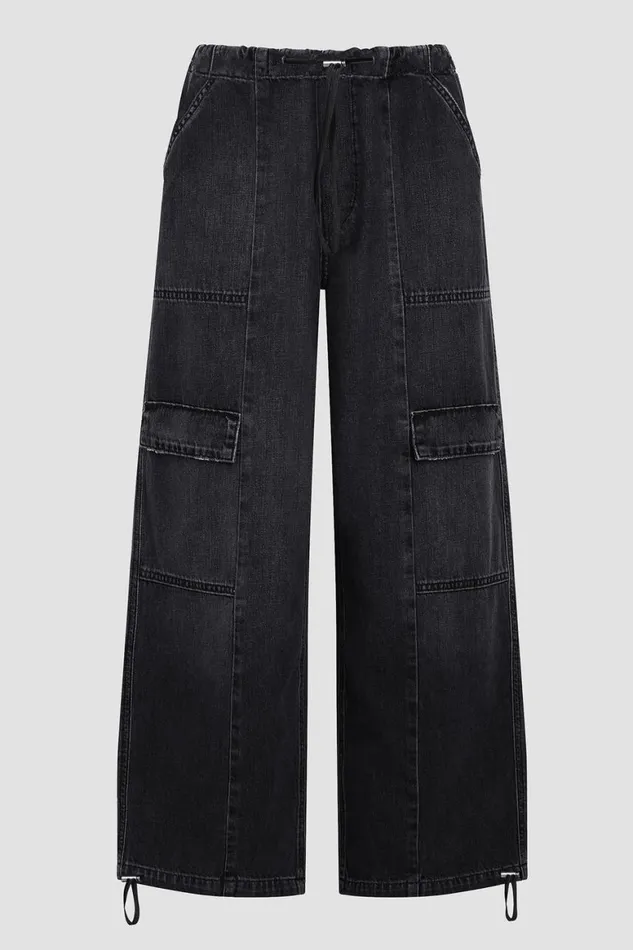 Hudson Jeans Pants Drawstring Parachute Pant Faded Black 8211 Women Hudson Jeans Pants Drawstring Parachute Pant Faded Black 8211 Women