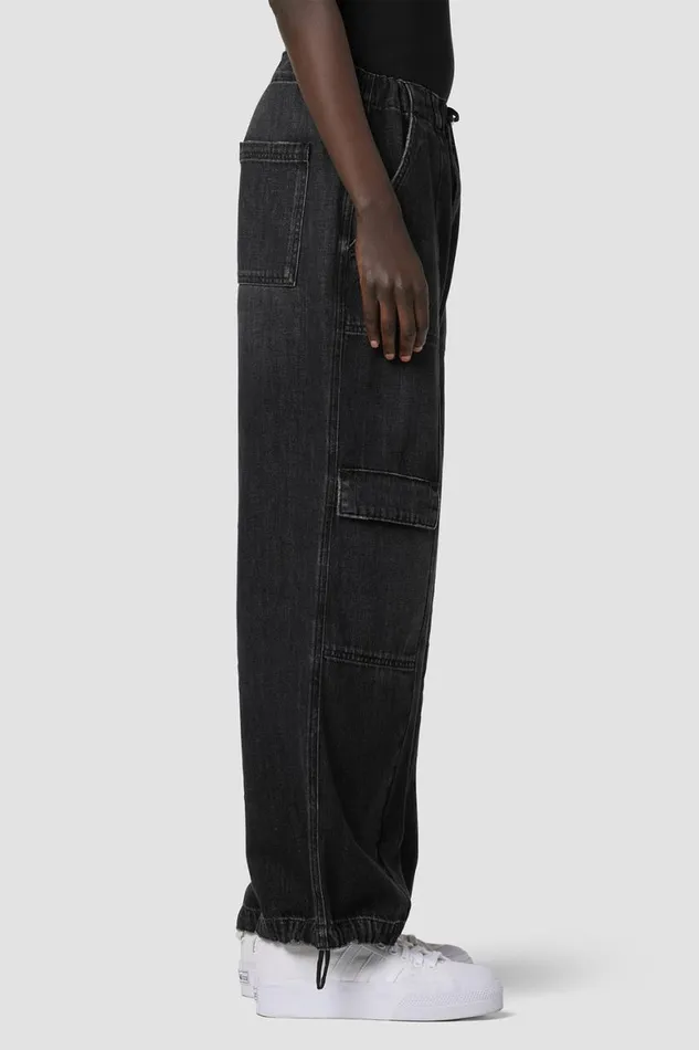 Hudson Jeans Pants Drawstring Parachute Pant Faded Black 8211 Women Hudson Jeans Pants Drawstring Parachute Pant Faded Black 8211 Women