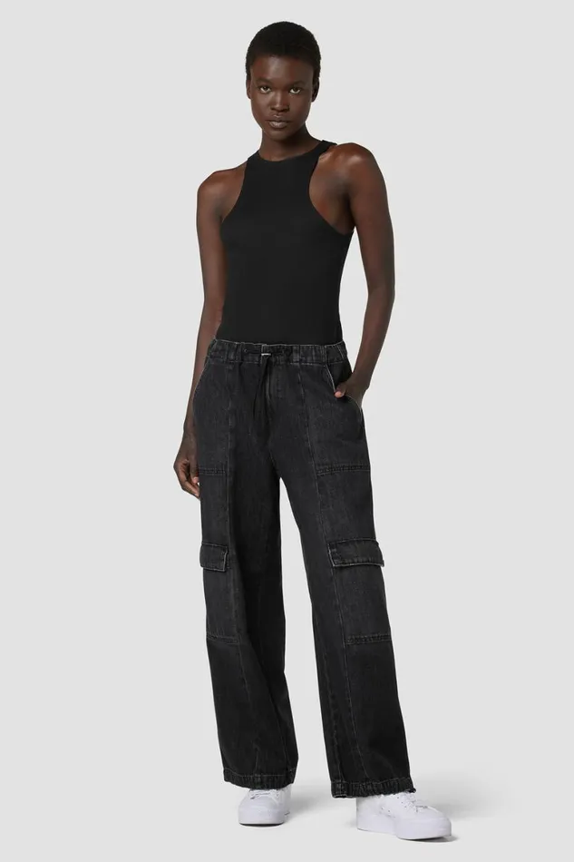 Hudson Jeans Pants Drawstring Parachute Pant Faded Black 8211 Women Hudson Jeans Pants Drawstring Parachute Pant Faded Black 8211 Women