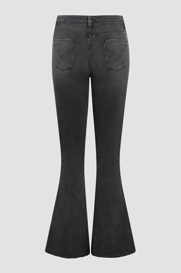 Hudson Jeans Petite Inseams Holly HighRise Flare Petite Jean Washed Black 8211 Women Hudson Jeans Petite Inseams Holly HighRise Flare Petite Jean Washed Black 8211 Women