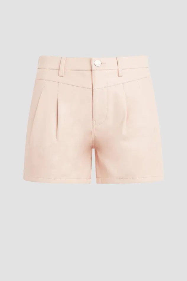 Hudson Jeans Shorts Front Yoke Pleated Short Cameo Rose 8211 Women Hudson Jeans Shorts Front Yoke Pleated Short Cameo Rose 8211 Women