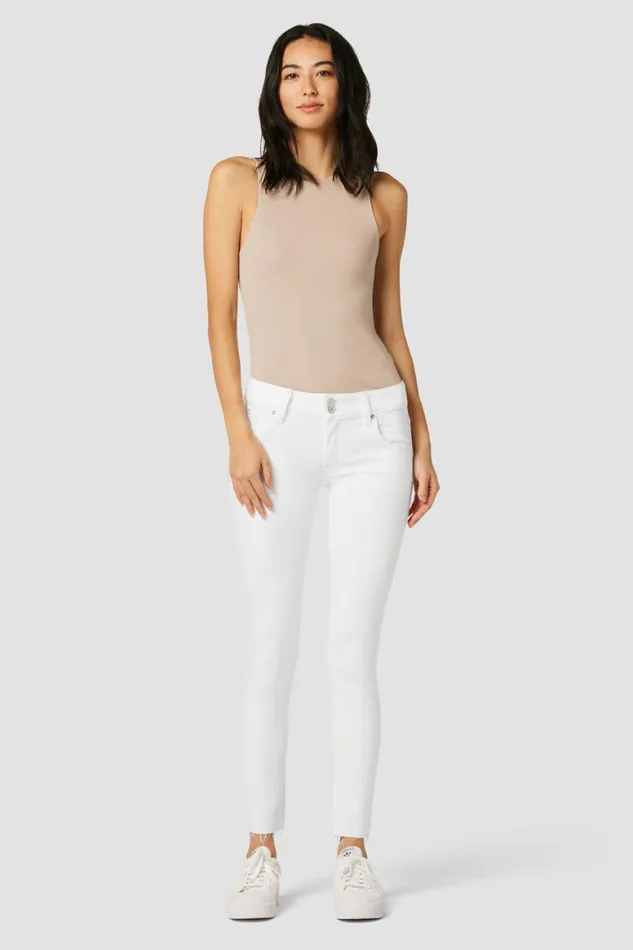 Hudson Jeans Skinny Collin MidRise Skinny Jean White 8211 Women Hudson Jeans Skinny Collin MidRise Skinny Jean White 8211 Women