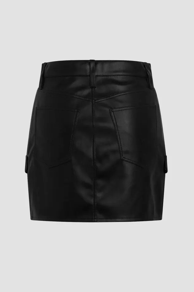 Hudson Jeans Skirts Cargo Viper Mini Skirt Black 8211 Women
