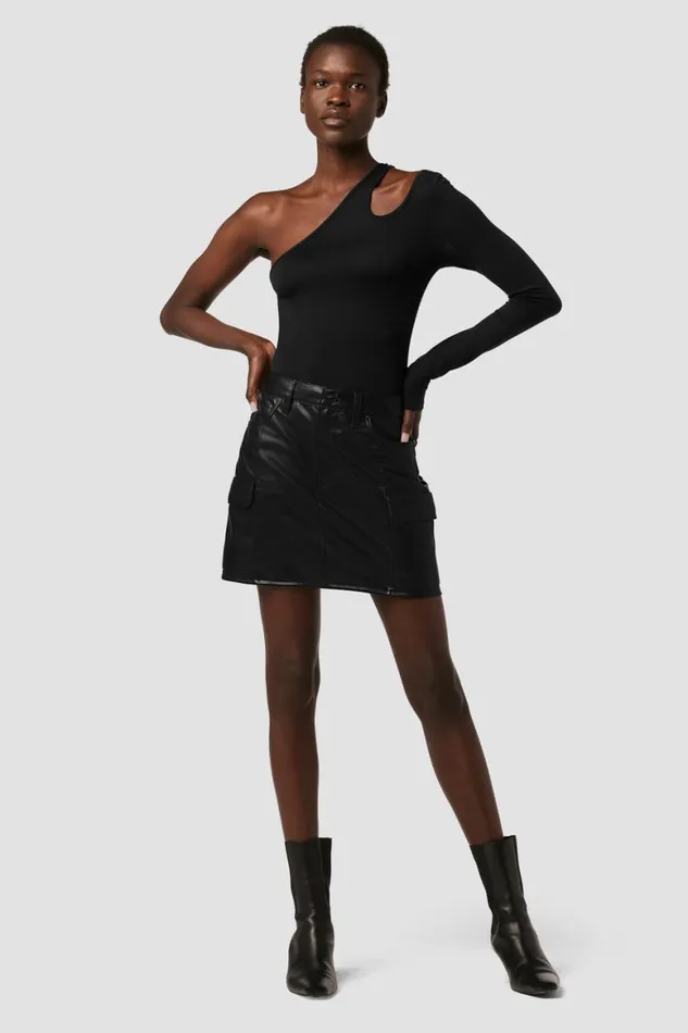 Hudson Jeans Skirts Cargo Viper Mini Skirt Black 8211 Women