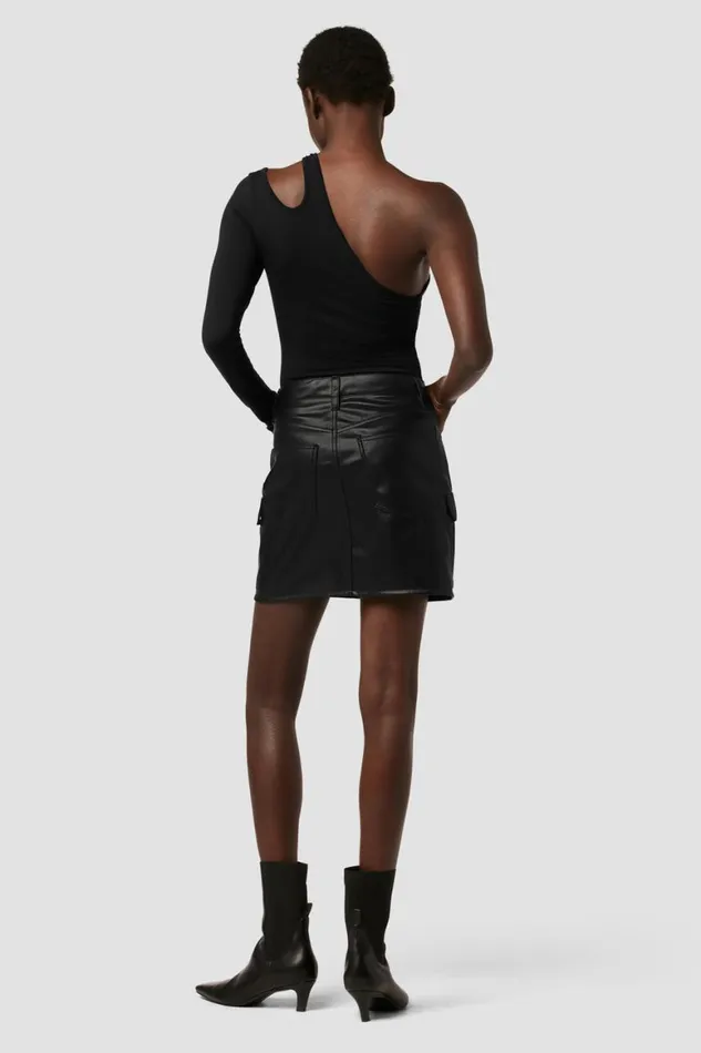 Hudson Jeans Skirts Cargo Viper Mini Skirt Black 8211 Women