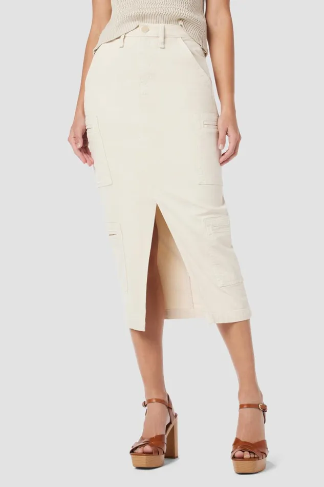 Hudson Jeans Skirts Reconstructed Skirt W Cargo Welt Pockets Bleached Sand 8211 Women Hudson Jeans Skirts Reconstructed Skirt W Cargo Welt Pockets Bleached Sand 8211 Women