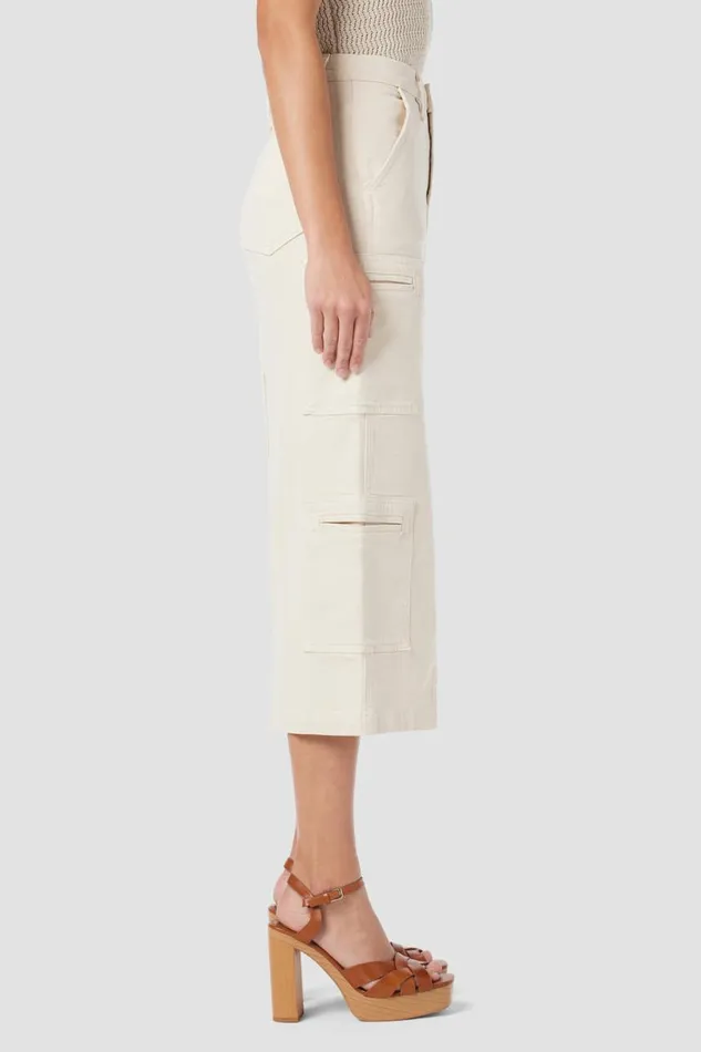 Hudson Jeans Skirts Reconstructed Skirt W Cargo Welt Pockets Bleached Sand 8211 Women Hudson Jeans Skirts Reconstructed Skirt W Cargo Welt Pockets Bleached Sand 8211 Women
