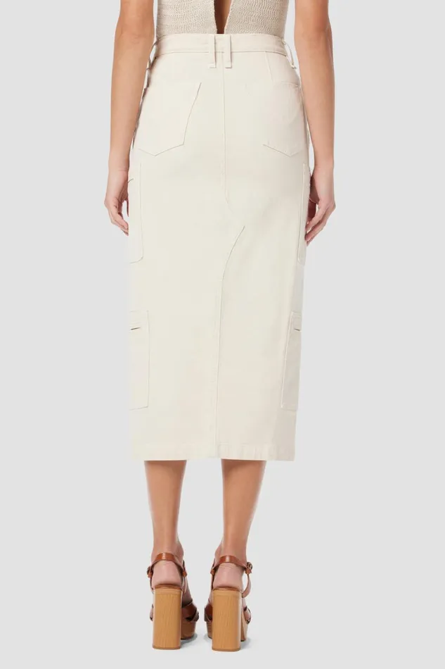 Hudson Jeans Skirts Reconstructed Skirt W Cargo Welt Pockets Bleached Sand 8211 Women Hudson Jeans Skirts Reconstructed Skirt W Cargo Welt Pockets Bleached Sand 8211 Women