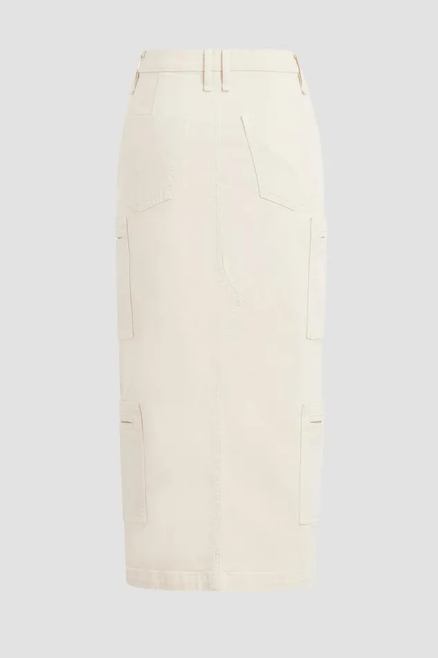 Hudson Jeans Skirts Reconstructed Skirt W Cargo Welt Pockets Bleached Sand 8211 Women Hudson Jeans Skirts Reconstructed Skirt W Cargo Welt Pockets Bleached Sand 8211 Women