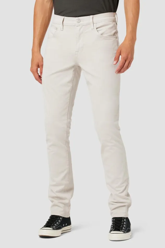 Hudson Jeans Slim Blake Slim Straight Twill Pant Light Ash 8211 Men