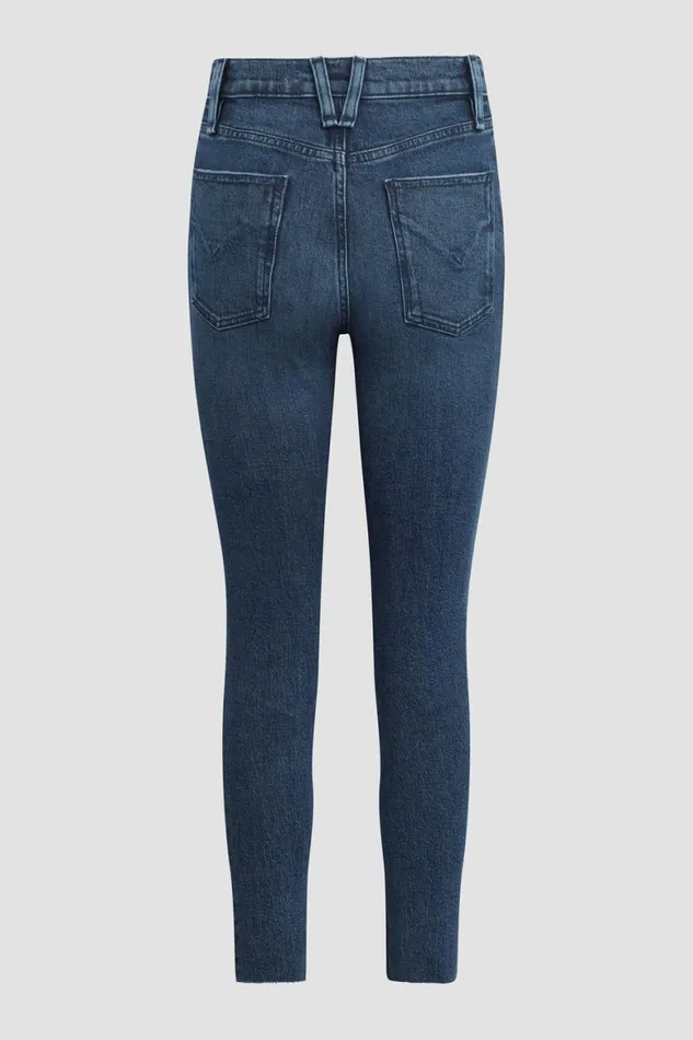 Hudson Jeans Straight Harlow Ultra HighRise Cigarette Ankle Jean Lakeside 8211 Women
