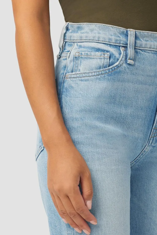 Hudson Jeans Straight Harlow Ultra HighRise Cigarette Petite Jean Harmonic 8211 Women